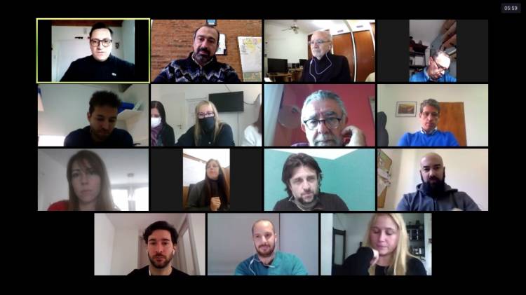 Encuentro virtual de secretarías de producción