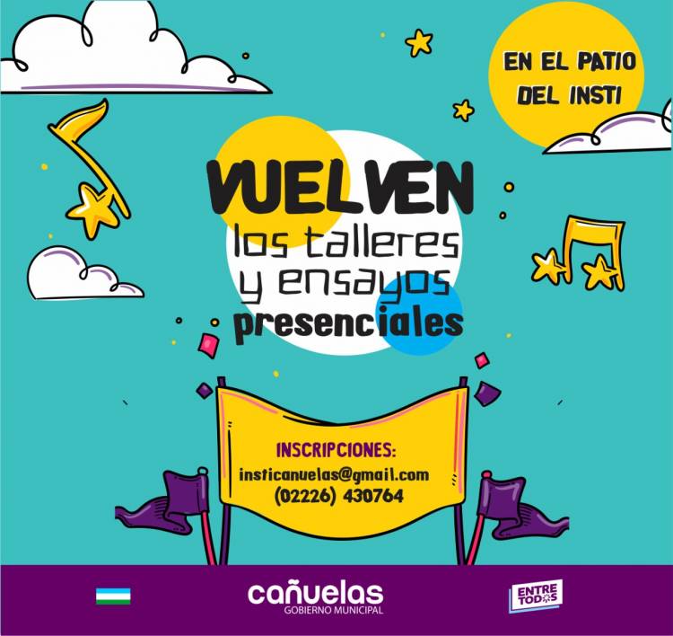 El Instituto Cultural reabre talleres y ensayos presenciales