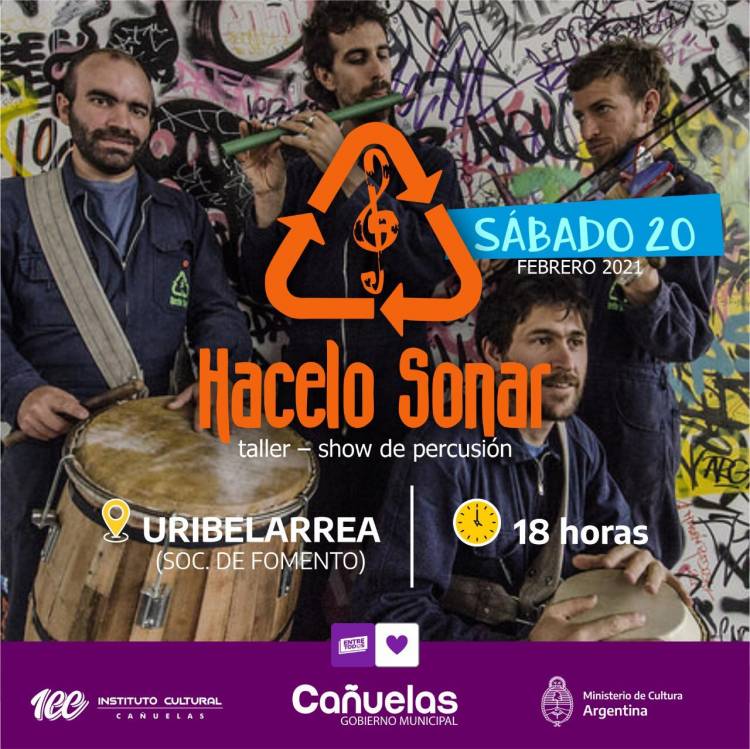 Actividades artísticas en San Esteban y Uribelarrea