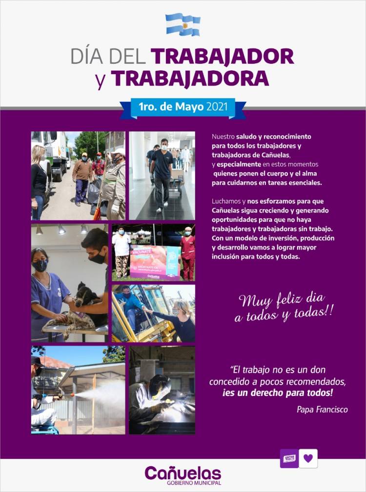 Día del Trabajador y de la Trabajadora - Espacio de Publicidad