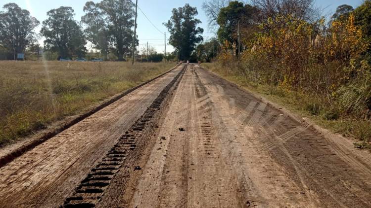 Comenzó la obra de repavimentación de Hipólito Yrigoyen