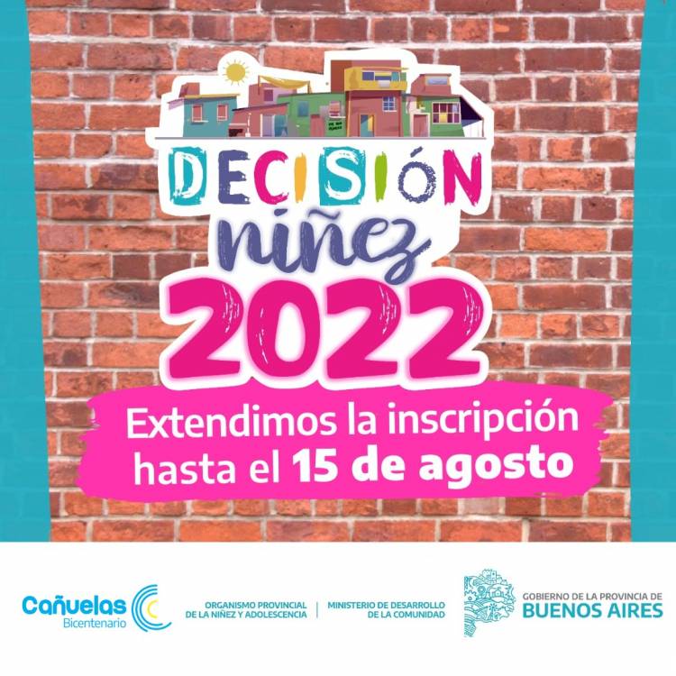 Vuelve el programa Decisión Niñez 2022