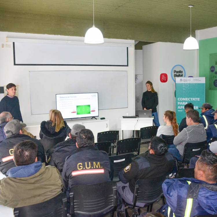 Seguridad vial: capacitación para agentes municipales