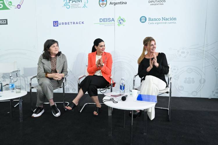 Marisa Fassi y Gustavo Arrieta participaron de la XV edición de la Expo Congreso Internacional de los Municipios y las Ciudades