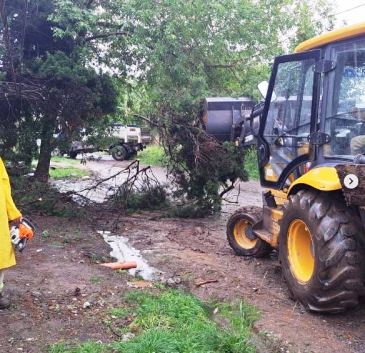 Acciones del Municipio ante el temporal que azota la región