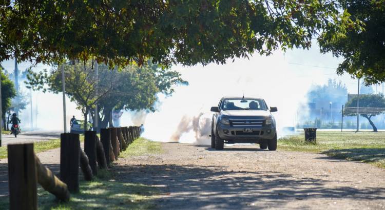 Continúan los operativos de fumigación contra el Dengue