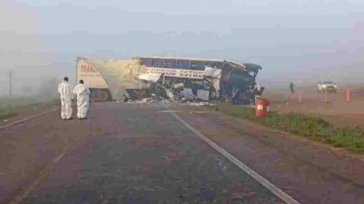 Trágica historia familiar en el fatal choque entre el colectivo y el camión