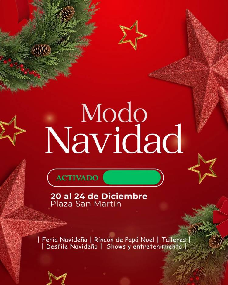AGENDA NAVIDEÑA DEL 20 AL 24 DE DICIEMBRE