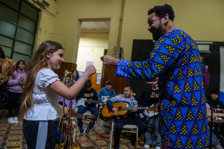 DELFEAYO MARSALIS BRINDÓ UNA CLASE MAGISTRAL GRATUITA EN CAÑUELAS